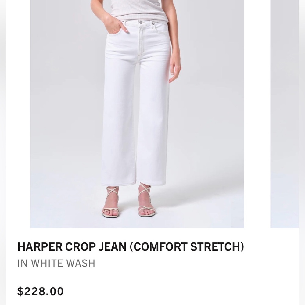 Agolde Harper Crop